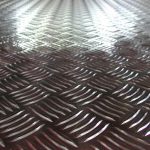 Aluminium vloerplaat